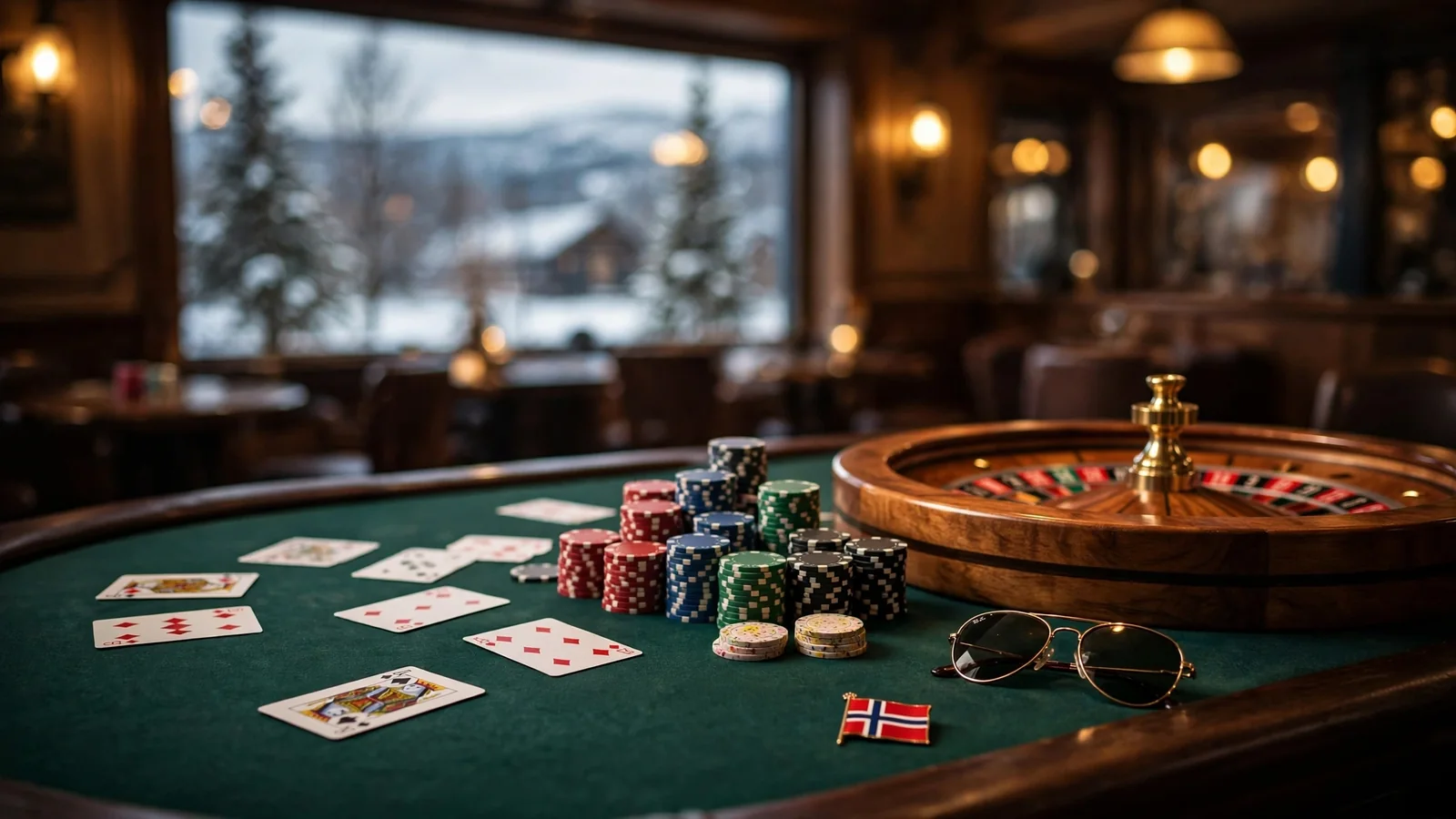 Andre casinospill: blackjack, bingo og kortspill