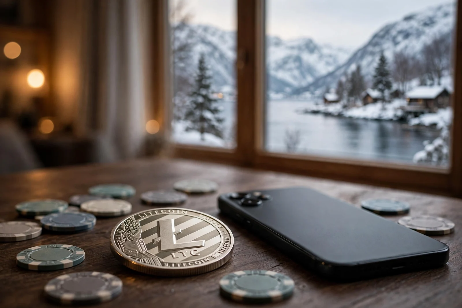 Casinoer med Litecoin i Norge: innskudd og uttak