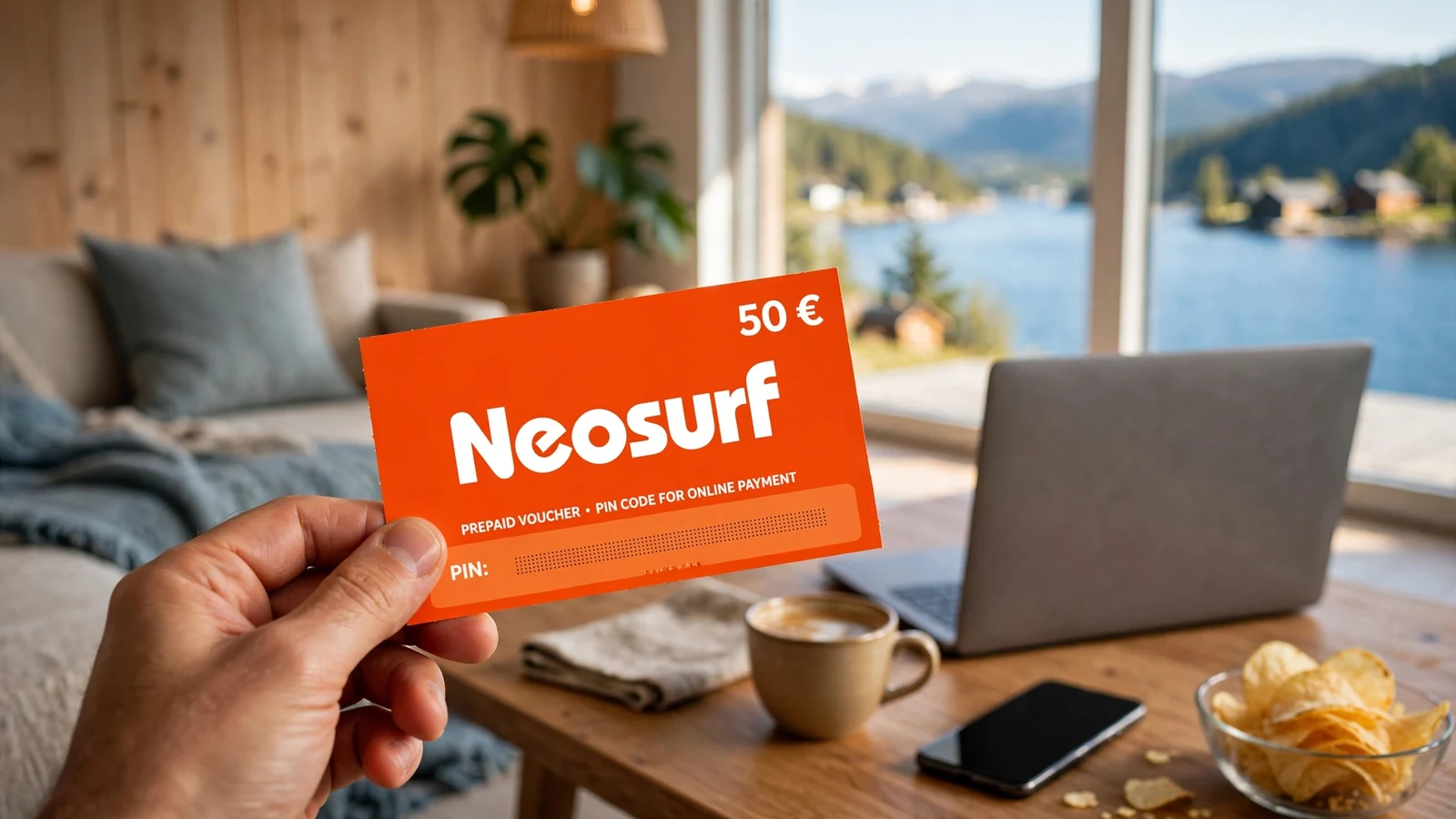 Norske casinoer med Neosurf: innskudd og uttak