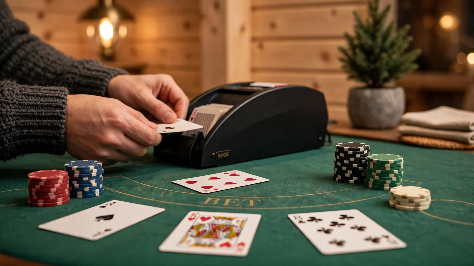 Spille blackjack i Norge: regler og valg i 2026